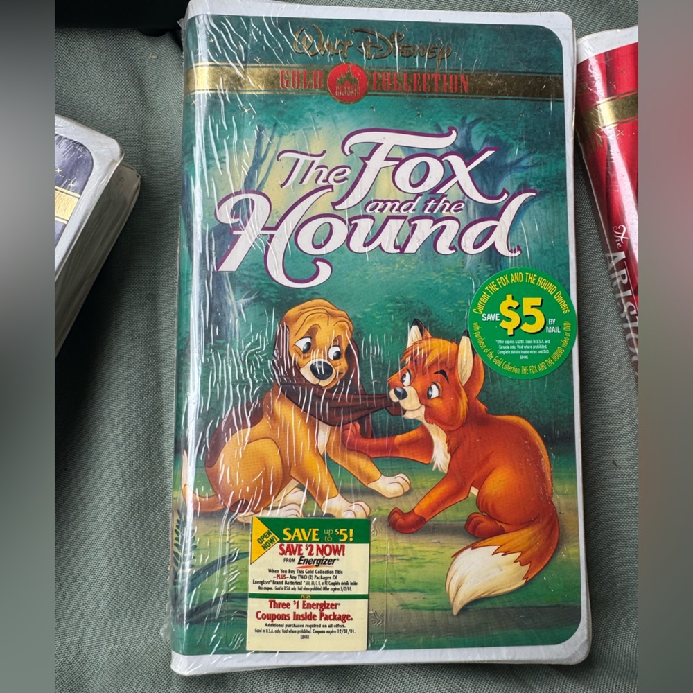 The Fox and the Hound vintage unopened VHS Tape